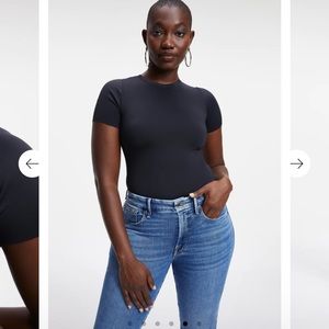 Good American Scuba Tee Body Suit